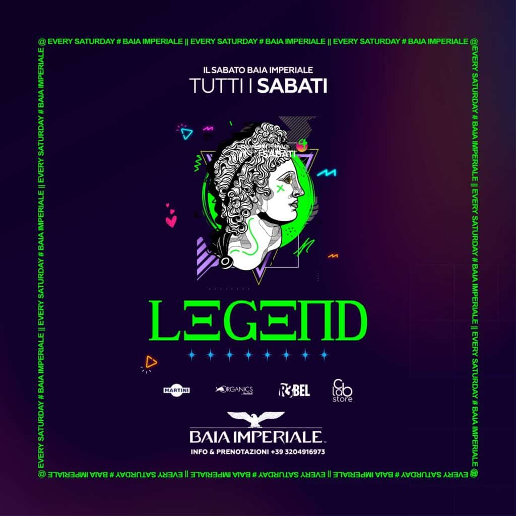 sabato sera alla baia imperiale evento legend