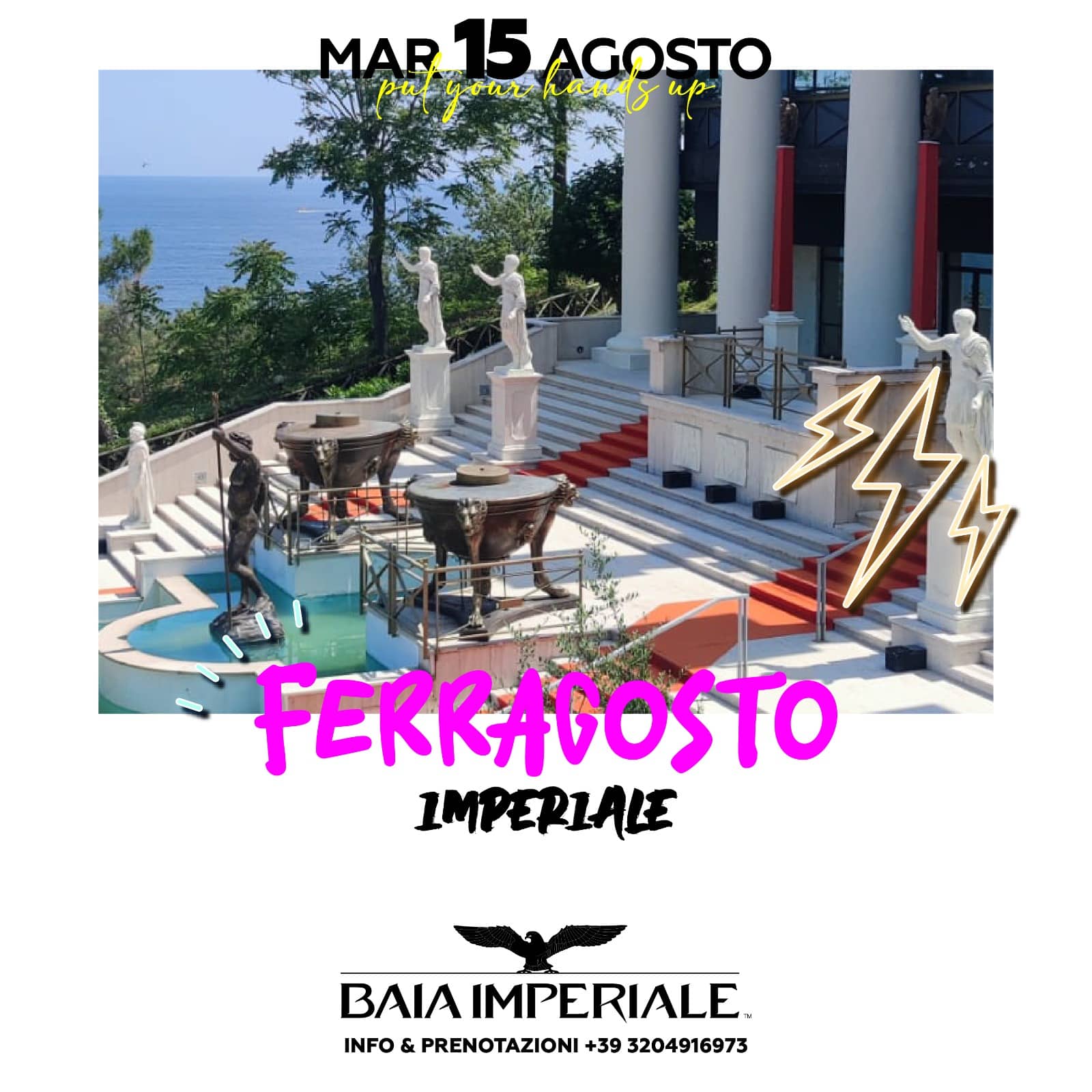 Ferragosto 2023 alla Baia Imperiale